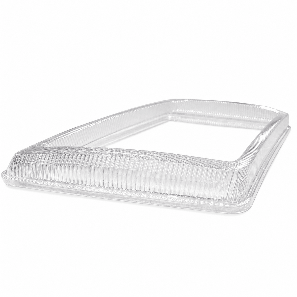 Mercedes-Benz C126 SEC USA Headlight Clear Frame Left or Right (A0008260959 / A0008261059) — view 2