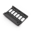 Mercedes-Benz C140 CL Rear Centre Console Box Switch Panel Housing Bracket Repair Kit Black (A1408430200)