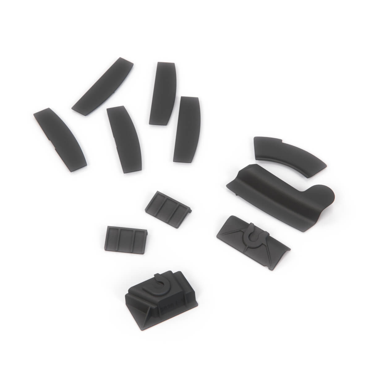 Mercedes-Benz C140 Door Card Interior Left or Right Door Panel Clips Position Set of 11 Black — view 2