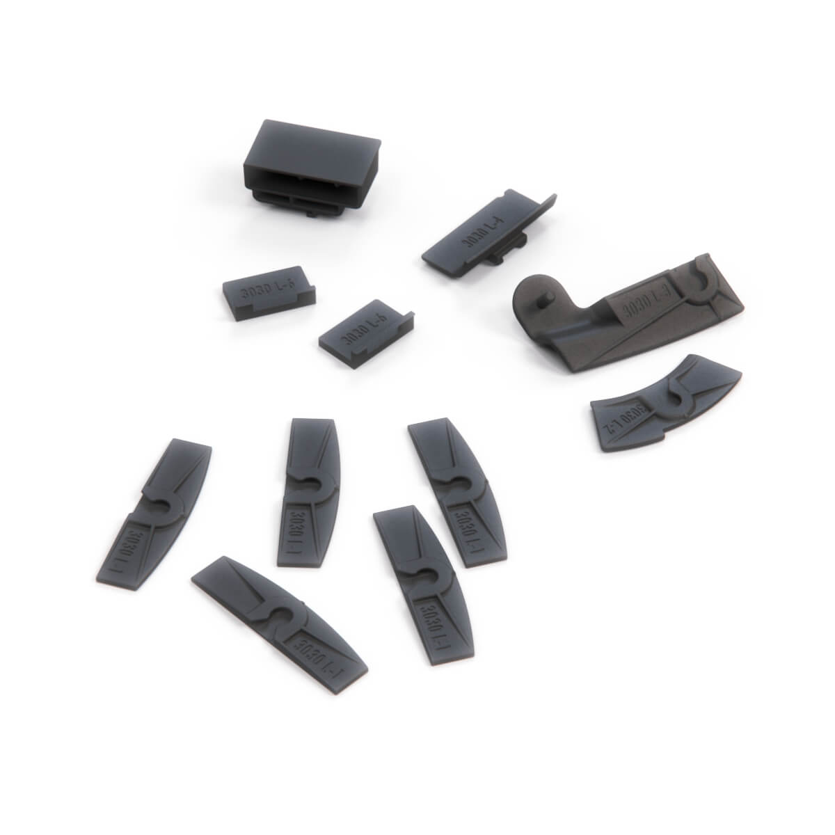 Mercedes-Benz C140 Door Card Interior Left or Right Door Panel Clips Position Set of 11 Black — view 3