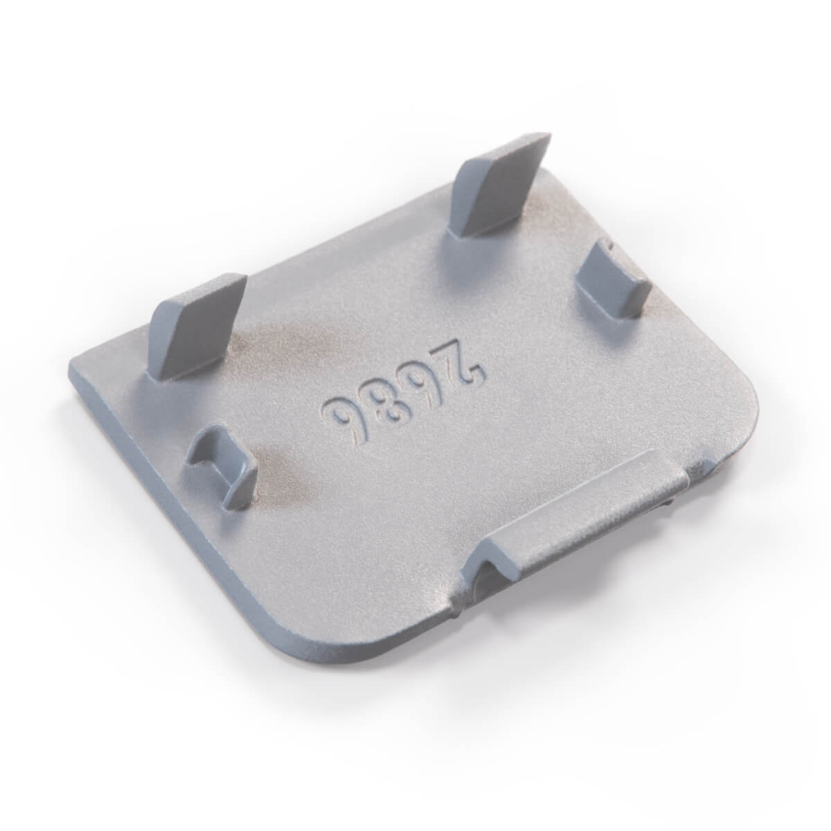 Mercedes-Benz CL W215 Front Bumper Tow Hook Cover Cap Primed (A2158850222) — view 3