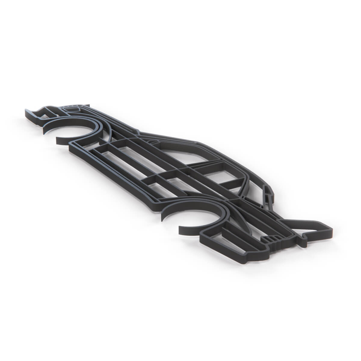 Mercedes-Benz Classic Car Mercedes-Benz W201 Evolution 3D Wall Art Decoration — view 2