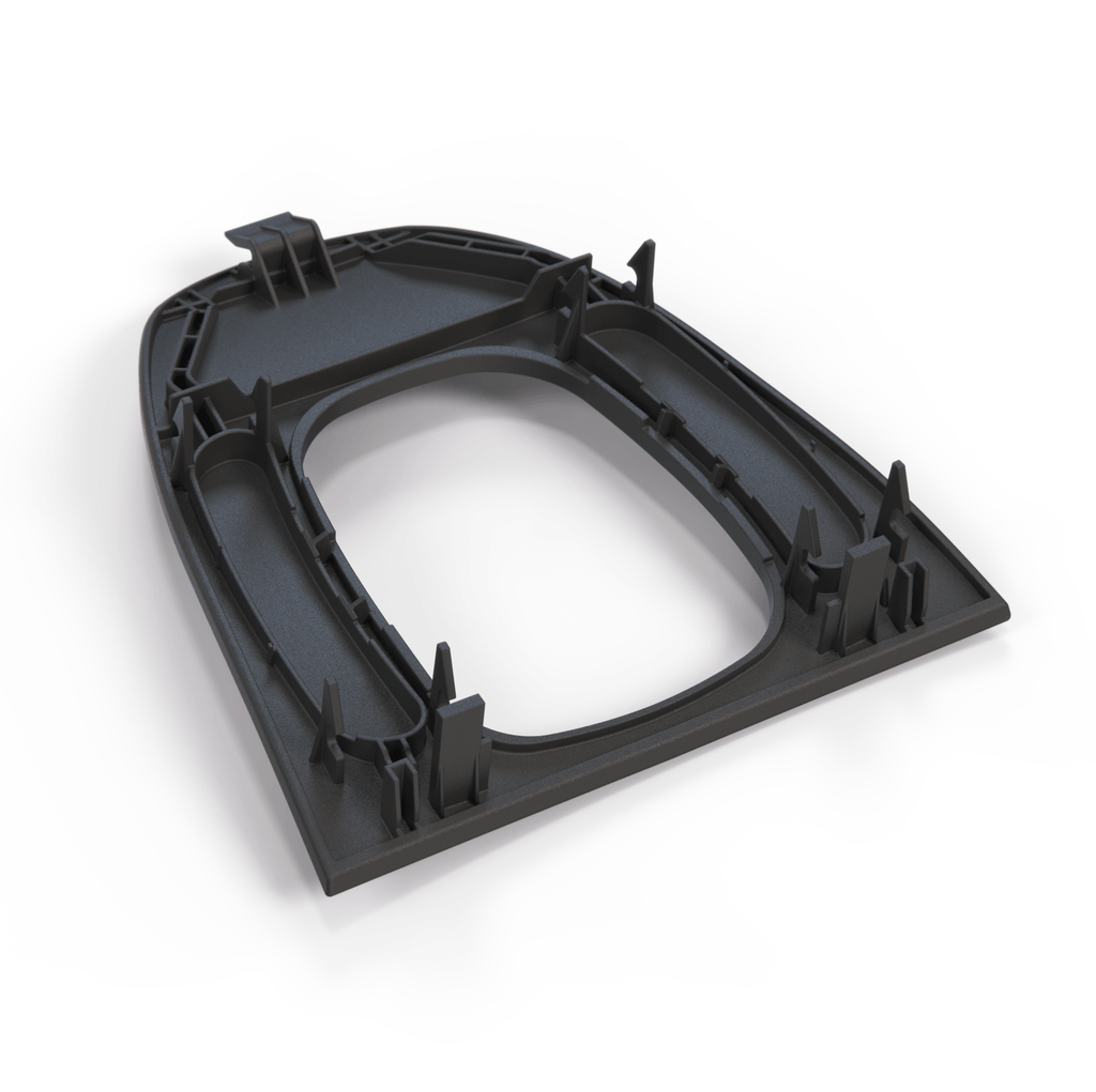 Mercedes-Benz CLK W209 Automatic Shifter Panel Trim Black (A2096801339) — view 3