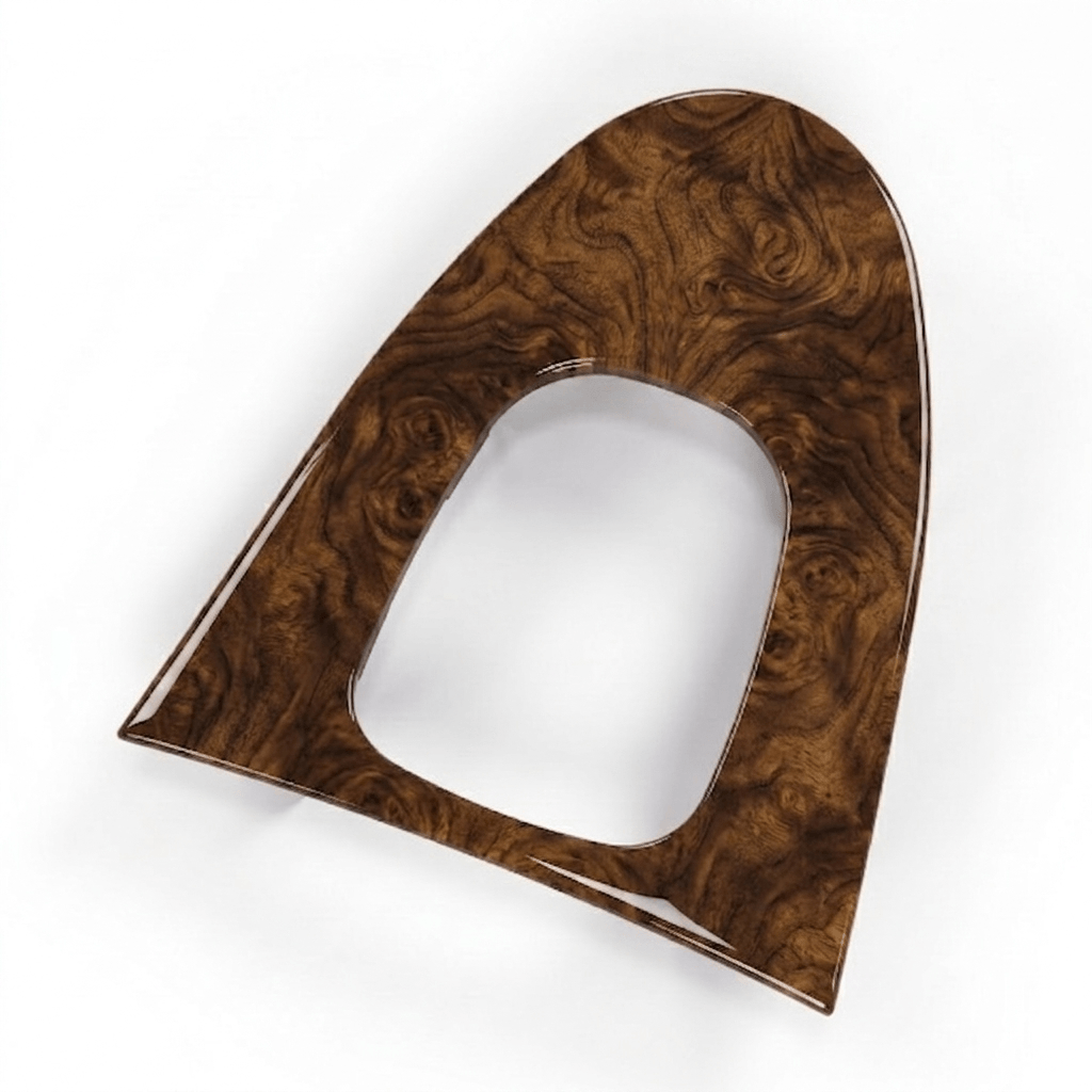 Mercedes-Benz CLK W209 Automatic Shifter Wooden Panel Trim Black (A2096801339) — view 2