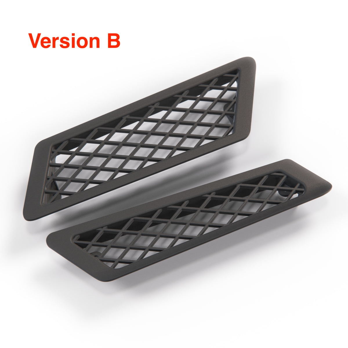 Mercedes Benz G Class W463 Custom Front Air Vent Grille Left And Right Black 3 Version A4638810085 A4638810185 — Version B