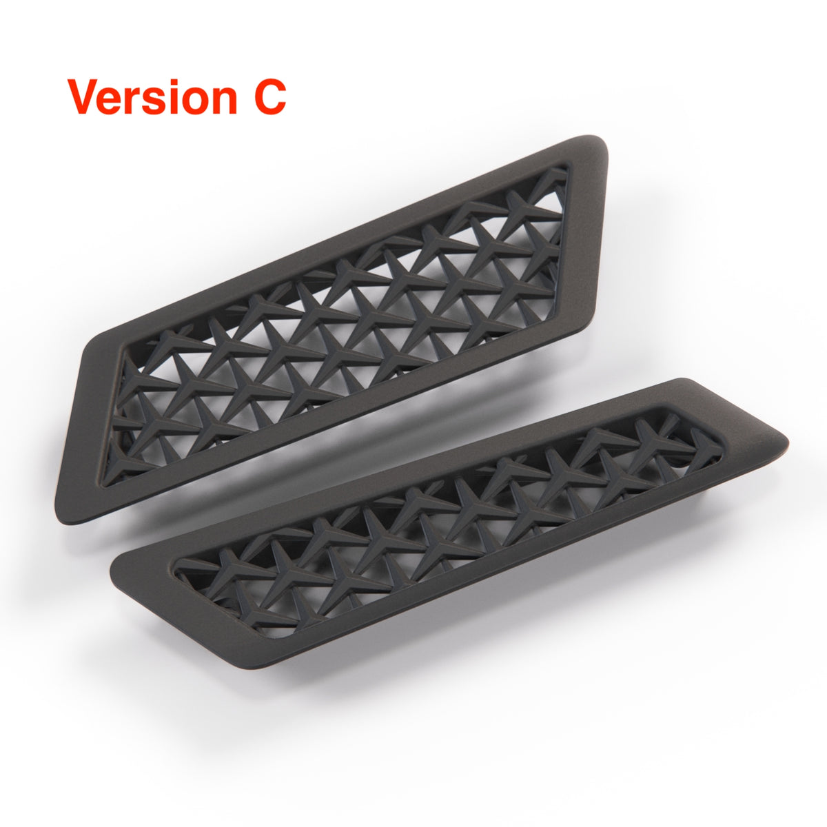 Mercedes Benz G Class W463 Custom Front Air Vent Grille Left And Right Black 3 Version A4638810085 A4638810185 — Version C