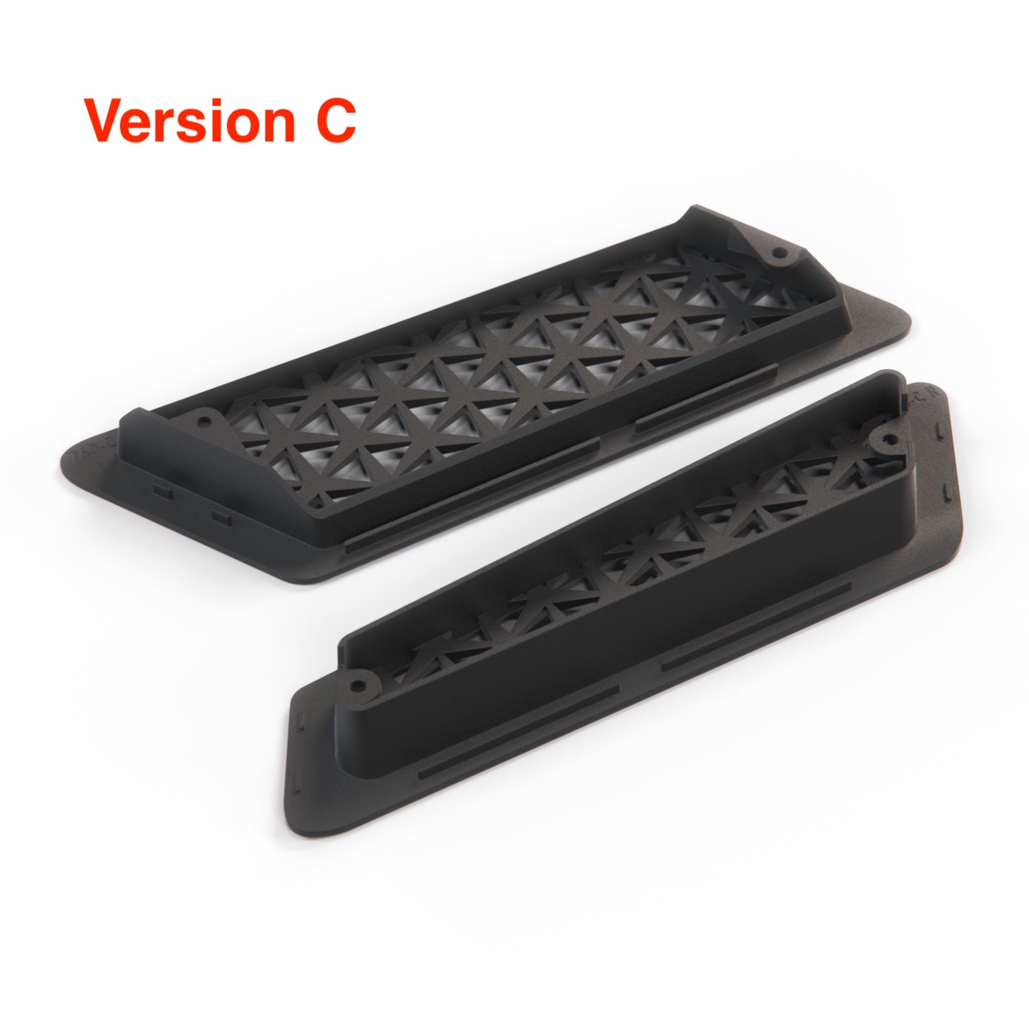 Mercedes Benz G Class W463 Custom Front Air Vent Grille Left And Right Black 3 Version A4638810085 A4638810185 — view 4