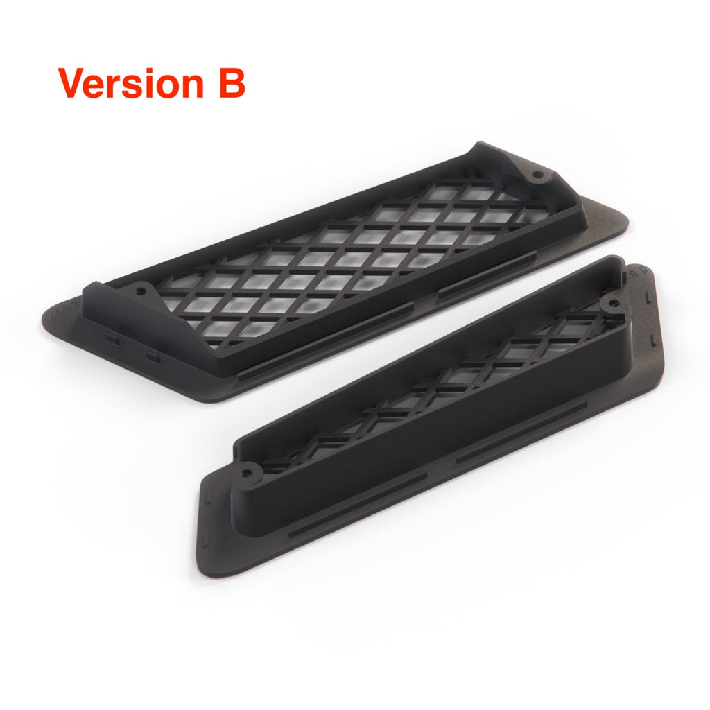 Mercedes Benz G Class W463 Custom Front Air Vent Grille Left And Right Black 3 Version A4638810085 A4638810185 — view 3