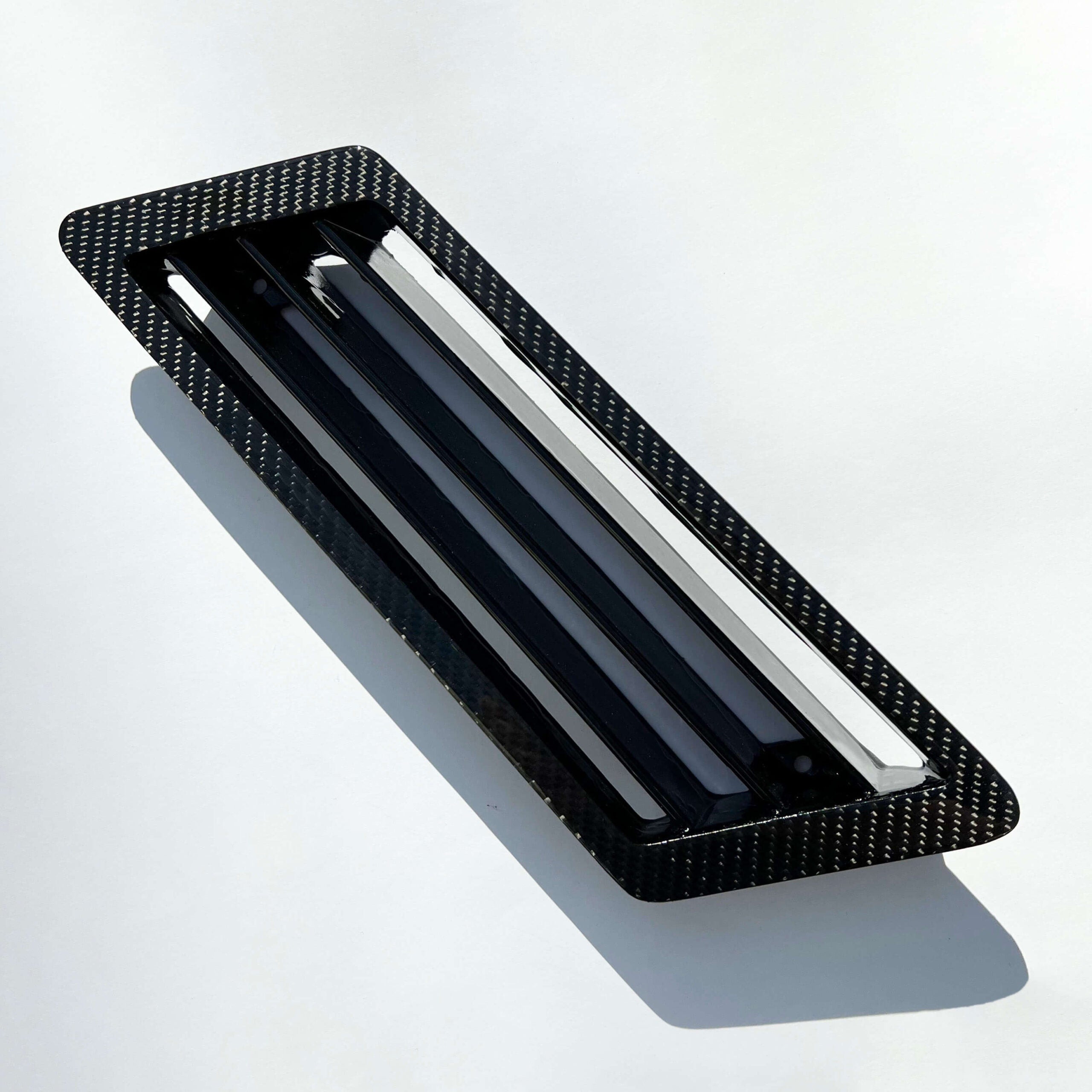 Mercedes Benz G Class W463 Front Air Vent Grille Genuine Carbon Set (fits A4638810085 / A4638810185)
