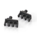 Mercedes-Benz M104 Engine Ignition Cable Bracket Set of 2 Black (A1041590040)