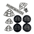 Mercedes-Benz Maybach W240 Badge Emblem Set of 9 (A2408170215 / A2407580158 / A2404000125)