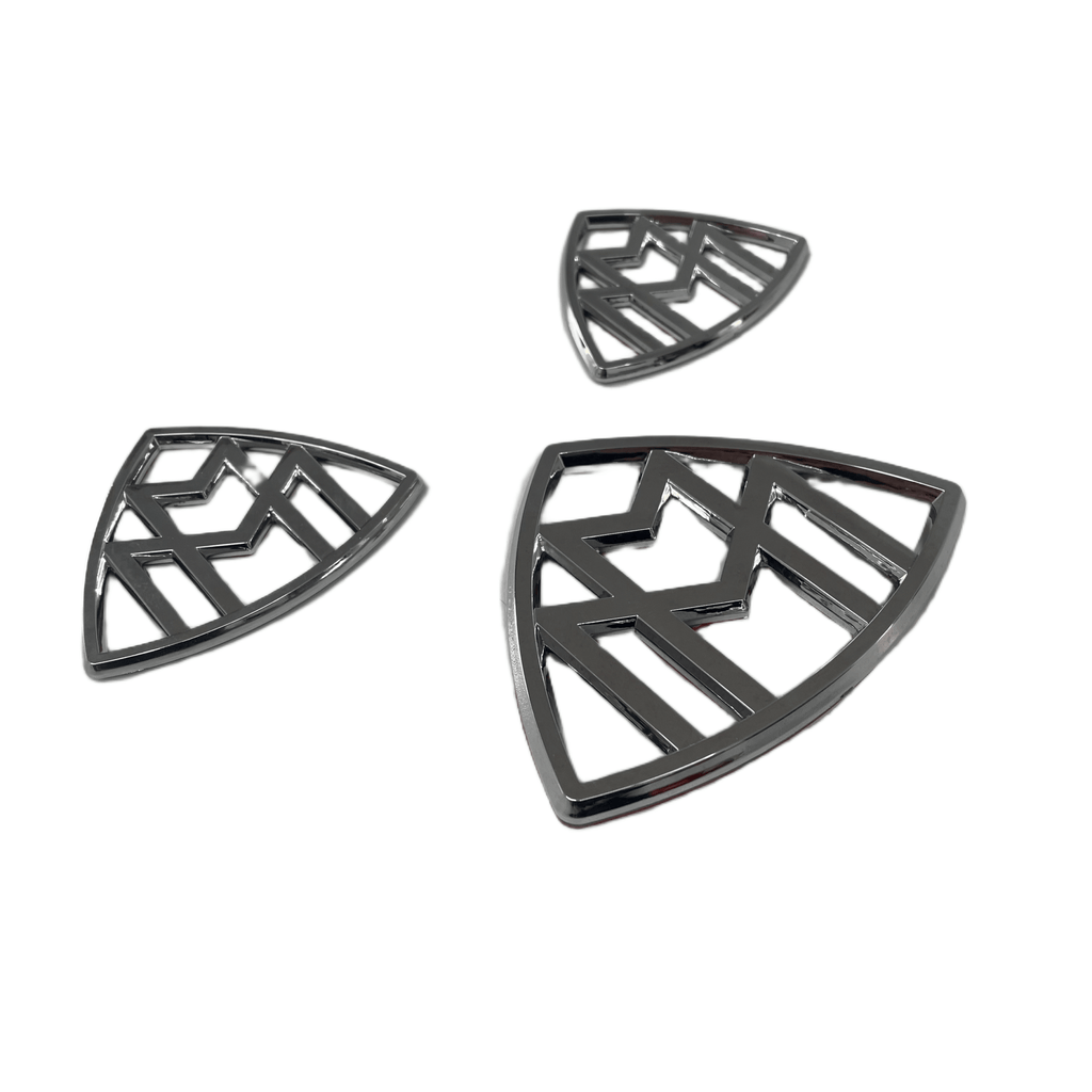 Mercedes-Benz Maybach W240 Badge Emblem Set of 9 (A2408170215 / A2407580158 / A2404000125) — view 12