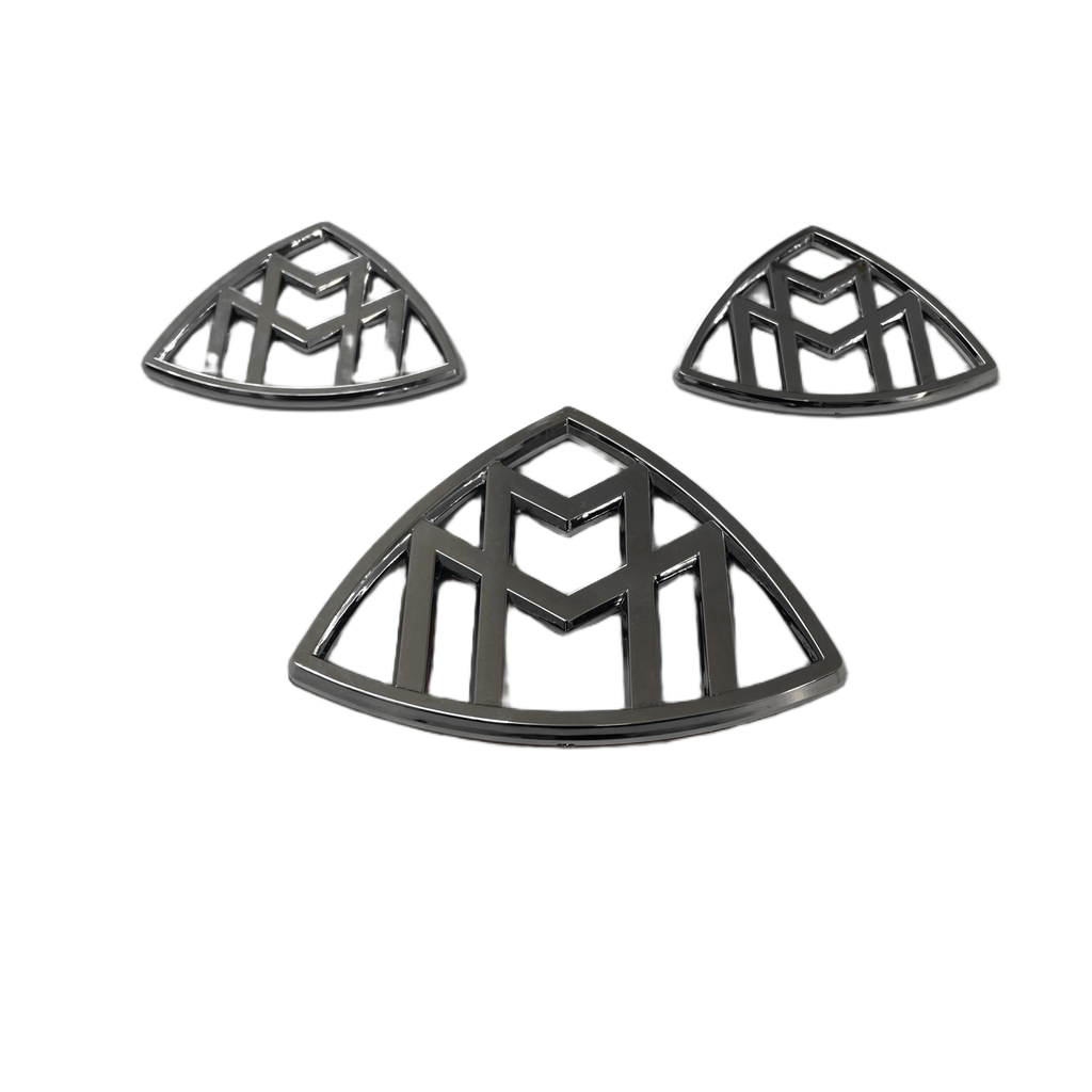 Mercedes-Benz Maybach W240 Badge Emblem Set of 9 (A2408170215 / A2407580158 / A2404000125) — view 13