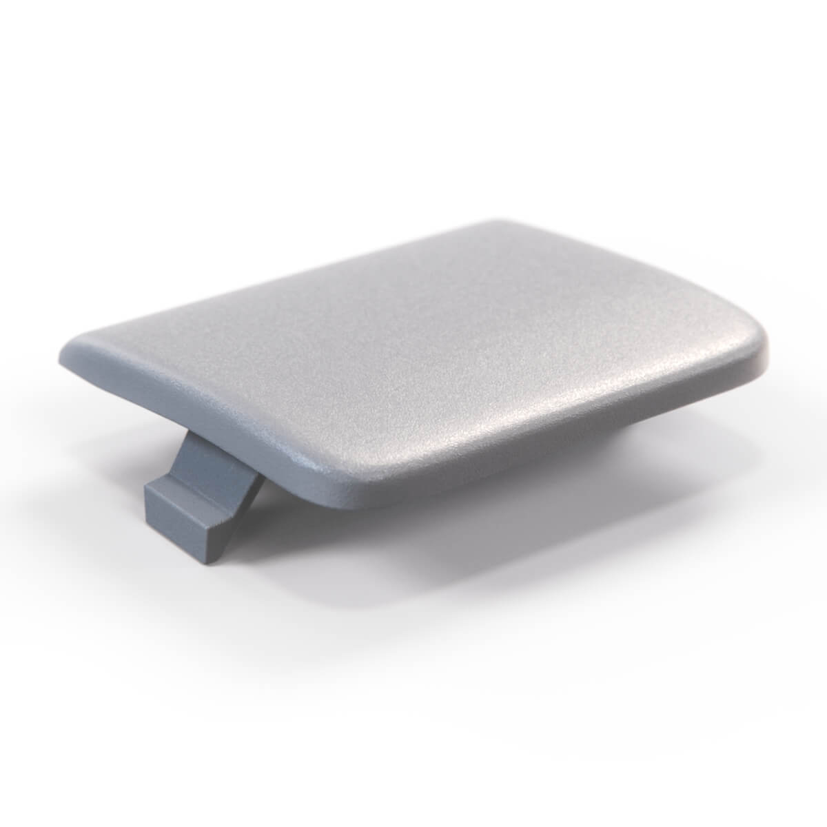 Mercedes-Benz ML W164 Facelift Rear Bumper Tow Hook Cover Cap Primed (A1648853223) — view 2