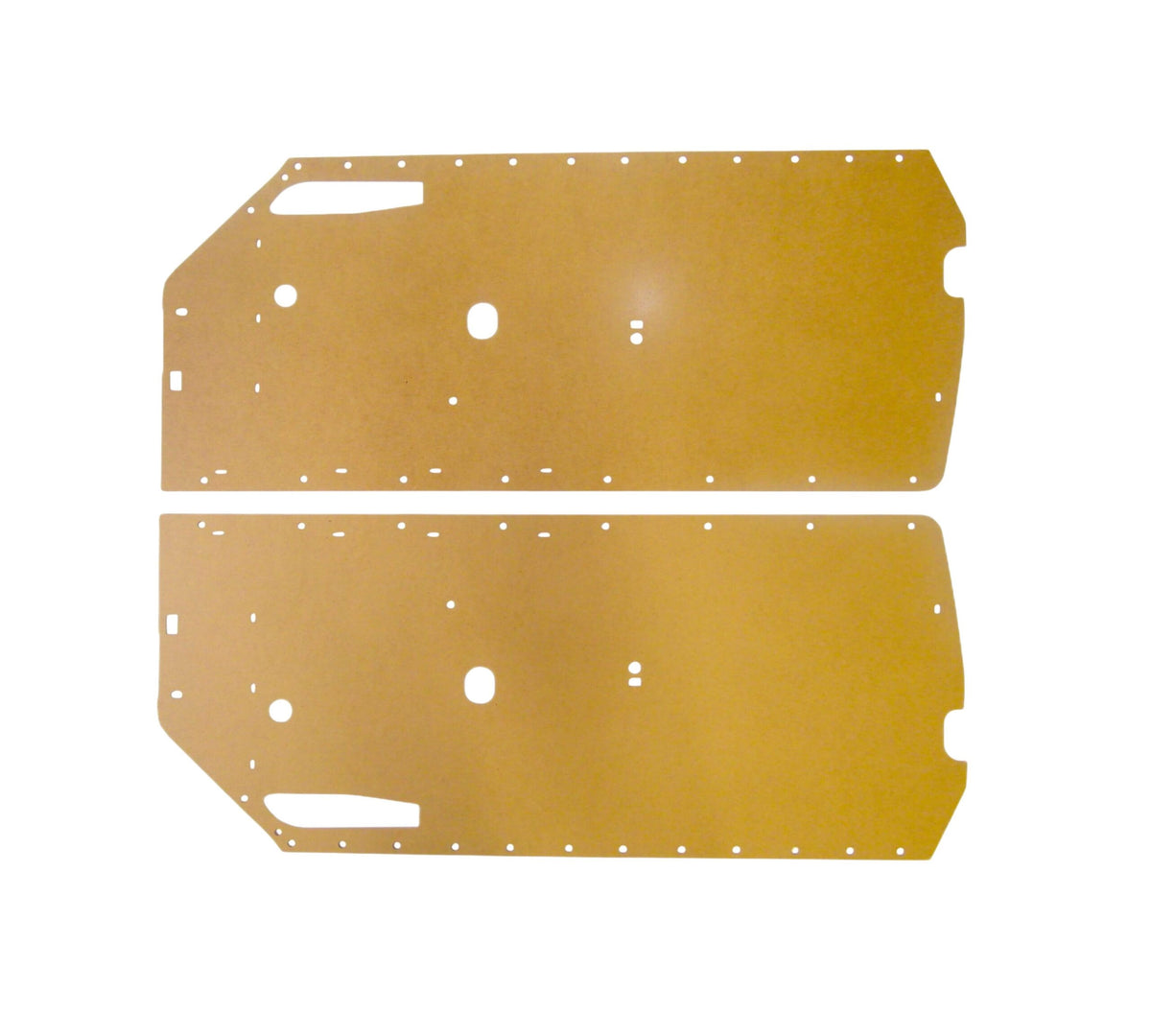 Mercedes-Benz R107 Door Panels / Base Boards for Upholstery Set of 2 (A1077200770 / A1077200870)