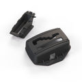 Mercedes-Benz R107 Shift Case and Bracket Black (A1072600072 & A1072670040)