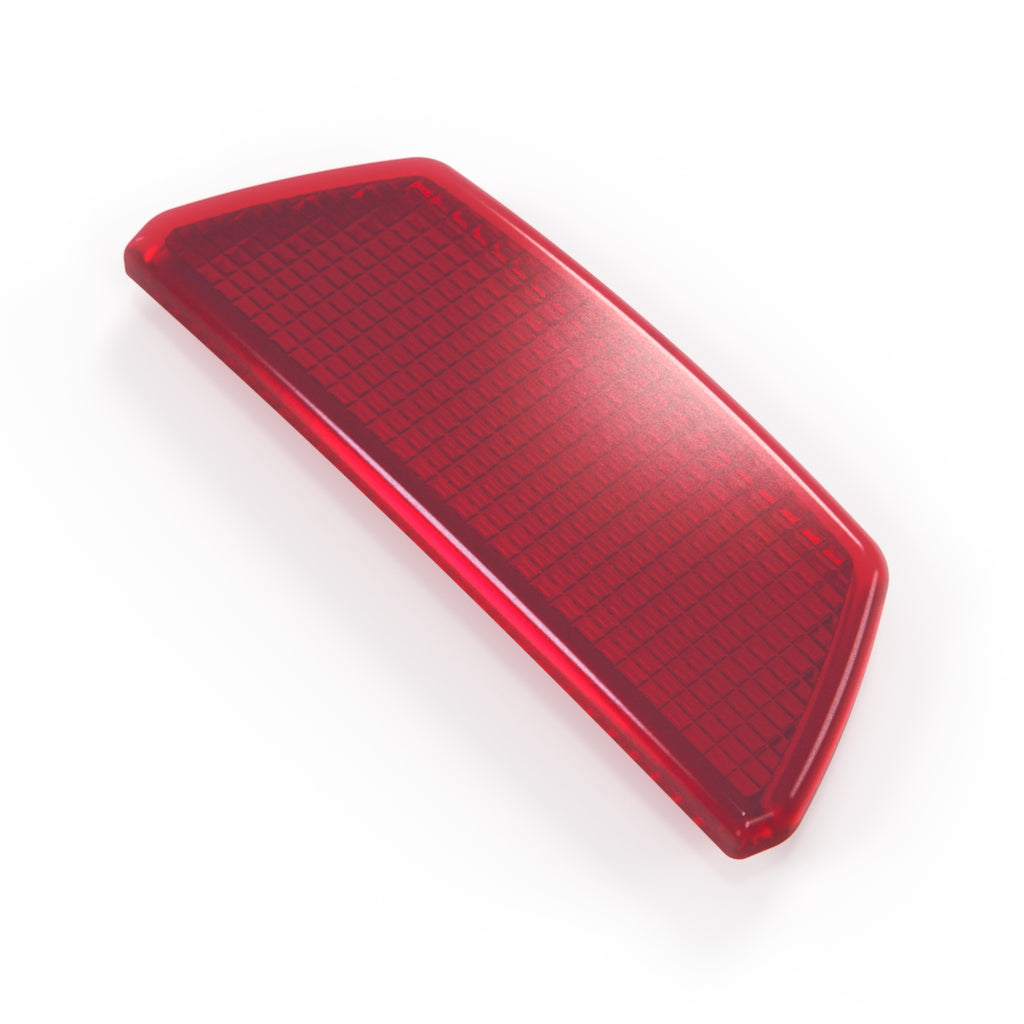 Mercedes-Benz R107 Third Brake Light Transparent Red Cover (A1078200056)