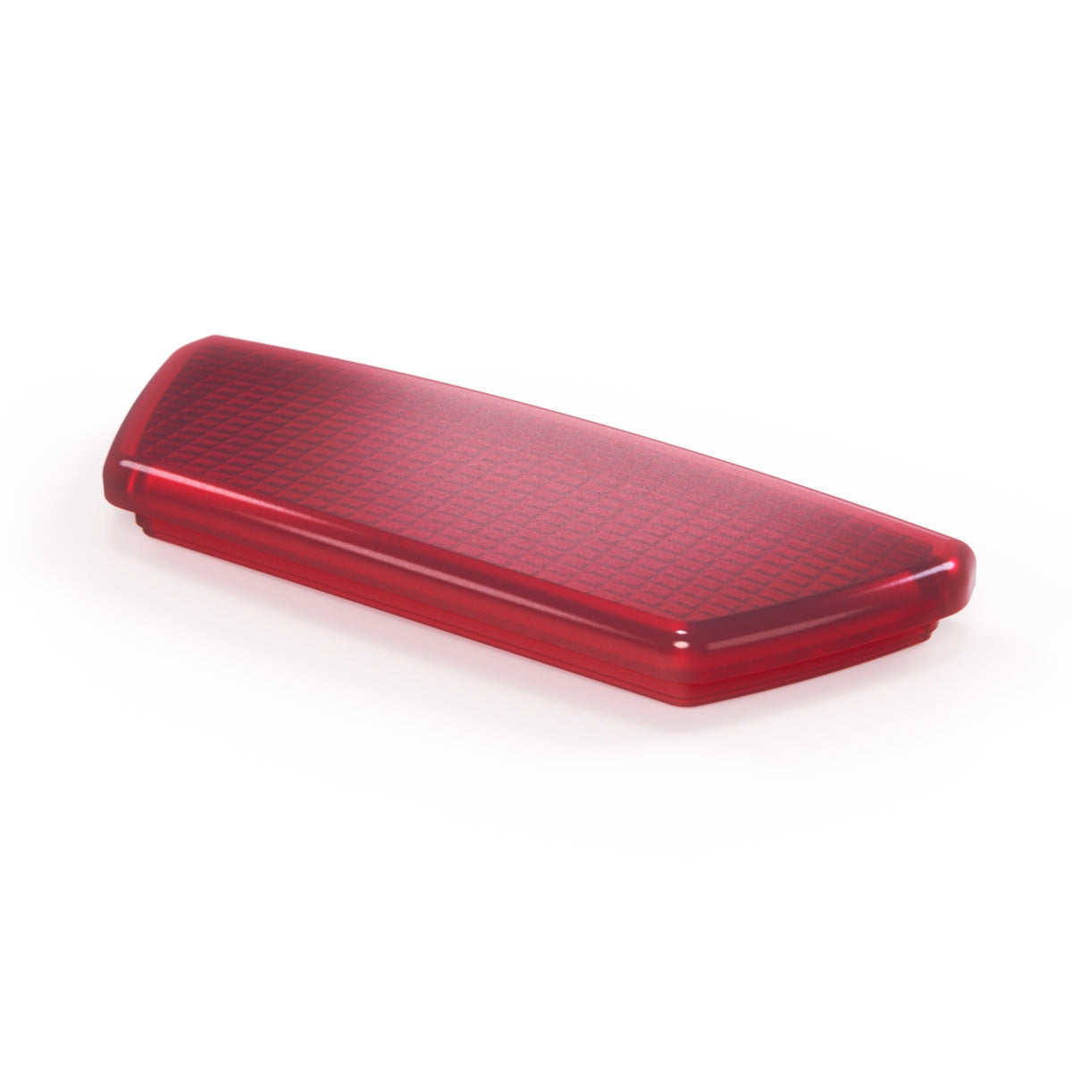 Mercedes-Benz R107 Third Brake Light Transparent Red Cover (A1078200056) — view 2