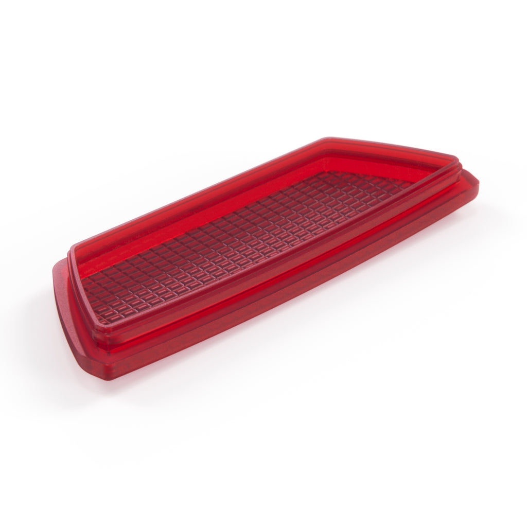 Mercedes-Benz R107 Third Brake Light Transparent Red Cover (A1078200056) — view 3