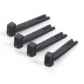 Mercedes-Benz R107 Vertical Heating Sliders Set of 4 Black