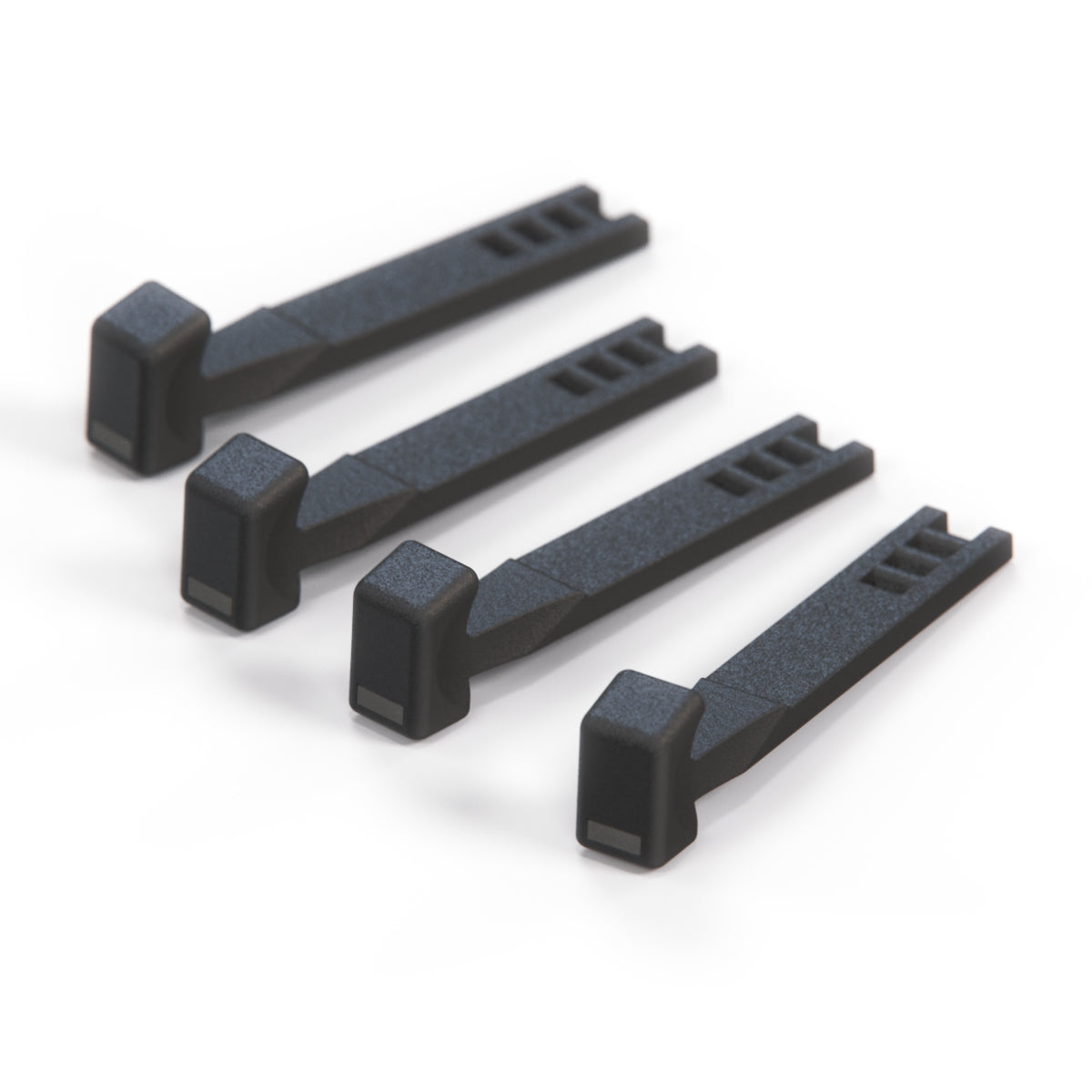 Mercedes-Benz R107 Vertical Heating Sliders Set of 4 Black