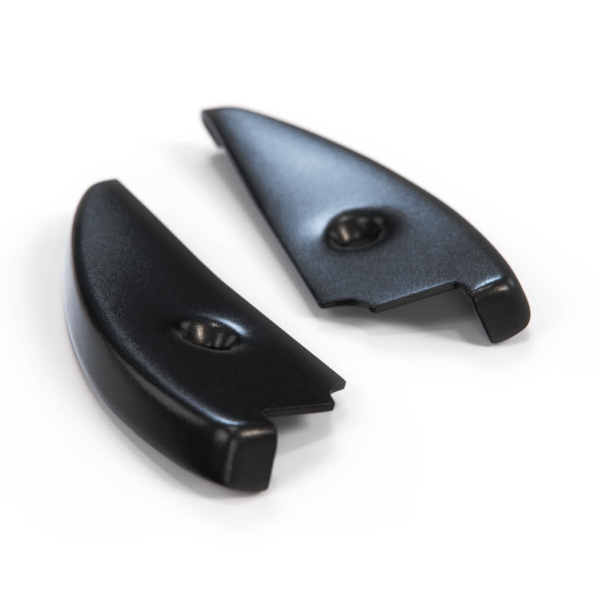 Mercedes-Benz R129 A-Pillar Upper Trim Covering Black Left or Right (A1296900127 / A1296900227) — view 2