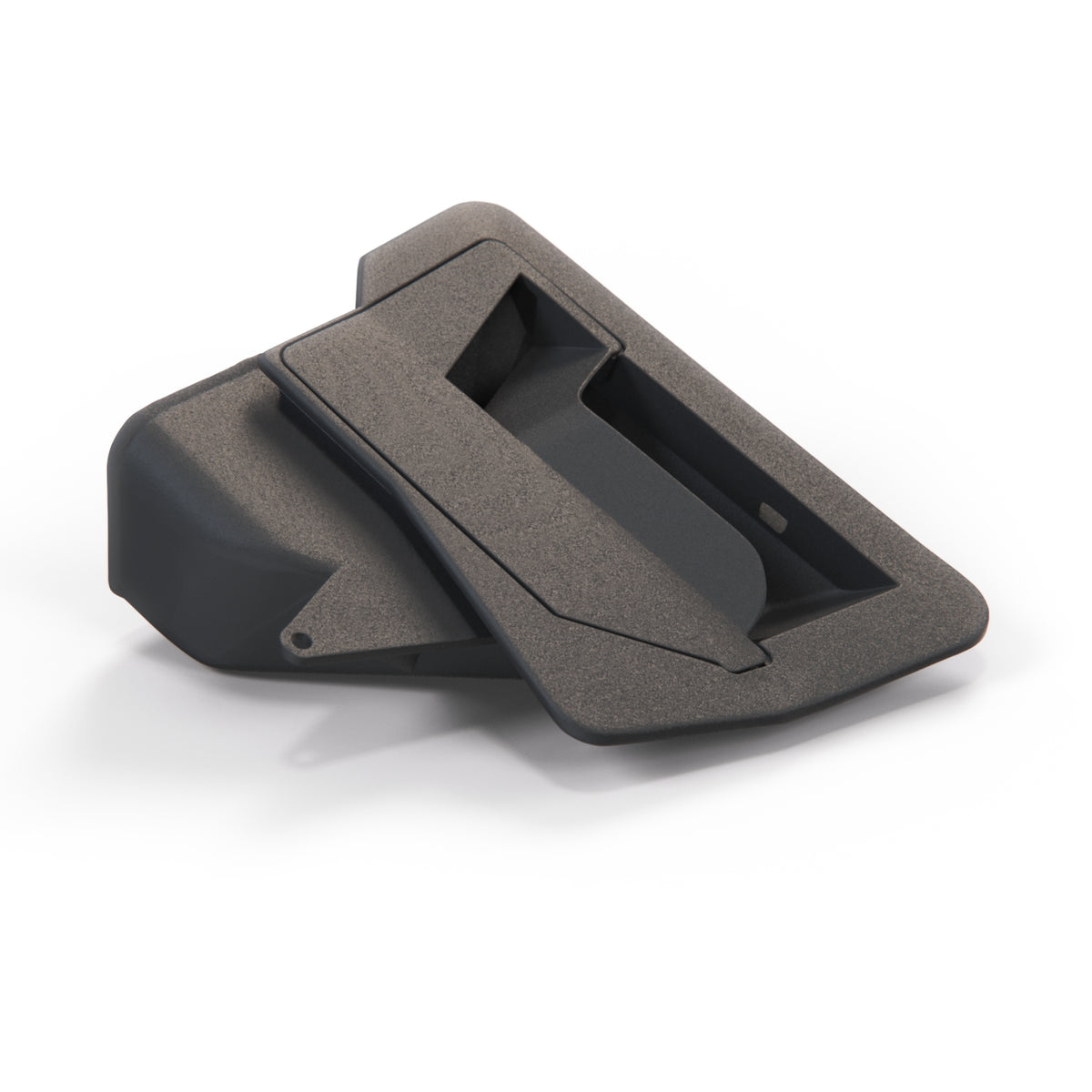 Mercedes-Benz R129 Cabin Air Duct Channel Left or Right Two Versions Black (A1298310346 / A1298311446) — view 2
