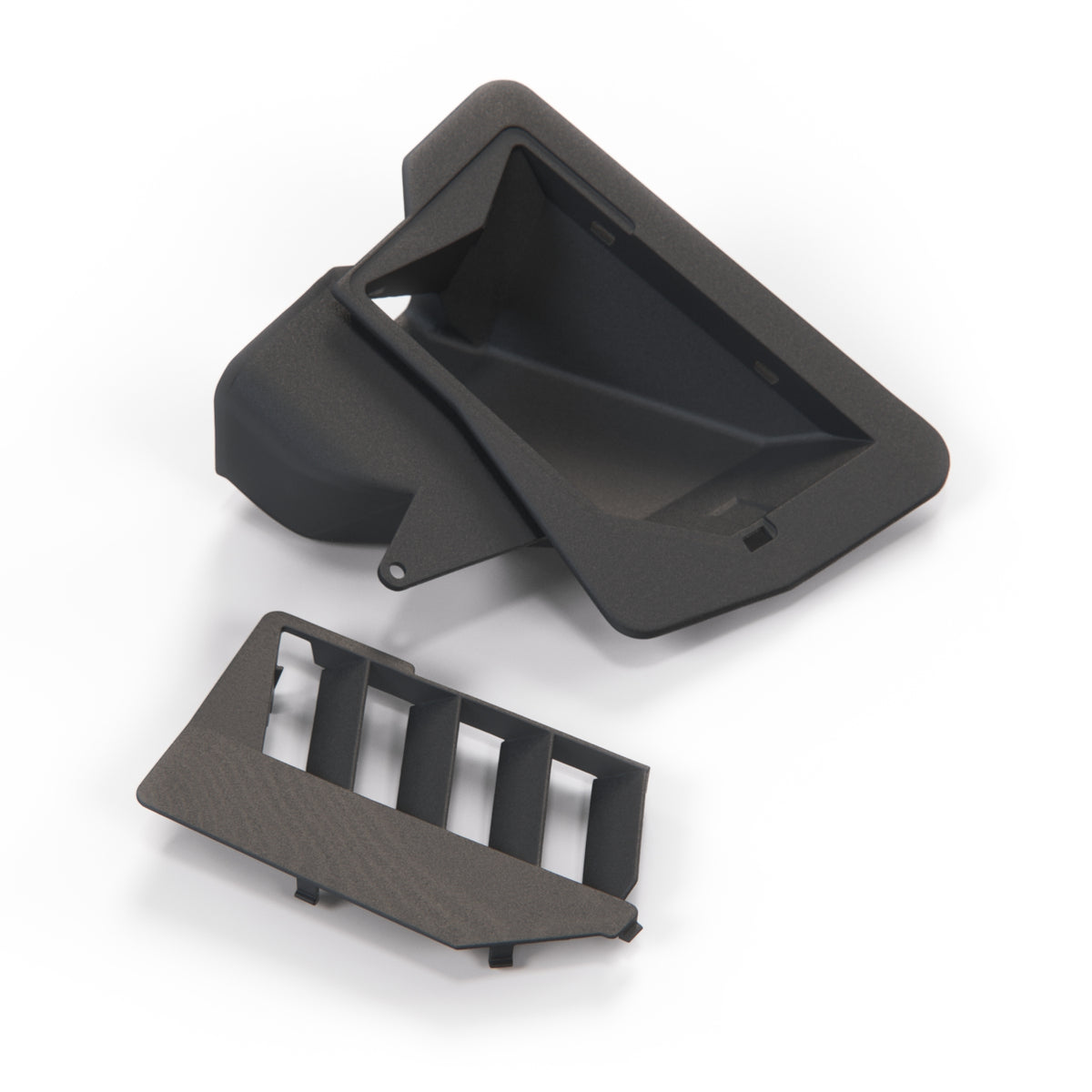 Mercedes-Benz R129 Cabin Air Duct Channel Left or Right Two Versions Black (A1298310346 / A1298311446) — view 4