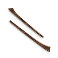 Mercedes-Benz R129 Door Card Wooden Trim Set of 2 Left and Right Zebrano / Walnut (A1297200722 A1297200822)