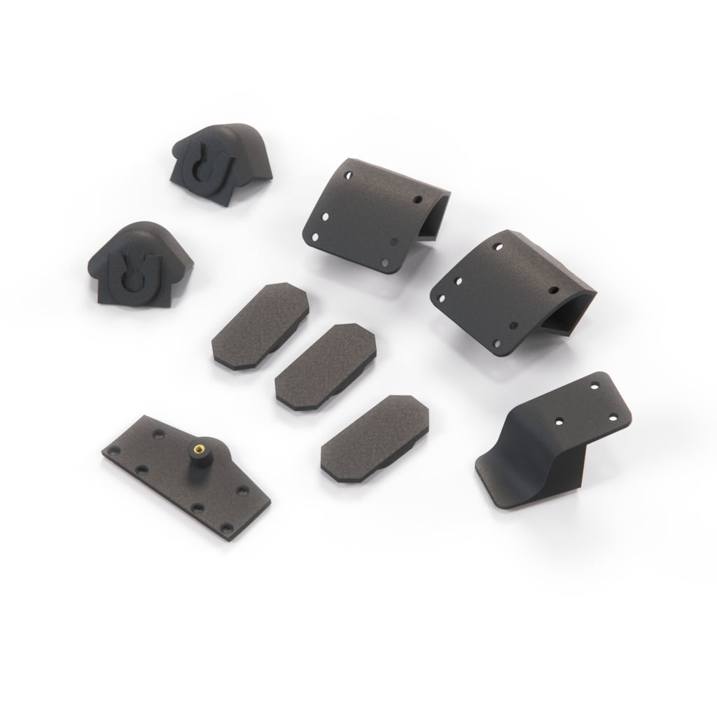 Mercedes-Benz R129 Interior Door Panel Clips Position Set of 9 Kit Left or Right Door Black