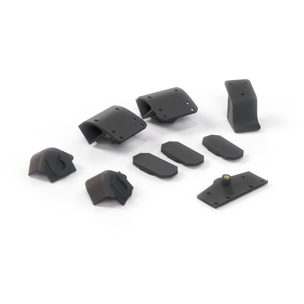Mercedes-Benz R129 Interior Door Panel Clips Position Set of 9 Kit Left or Right Door Black — view 2