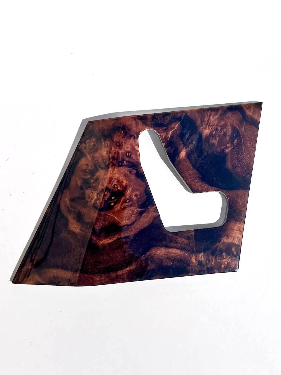 Mercedes-Benz R129 Pre Lift NEW Seat Switch Panel Trim Left or Right Wood (A1297200122 / A1297200222)