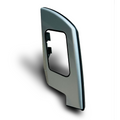 Mercedes-Benz R129 Seat Belt Cover Left or Right All Exterior Colours with Eco Leather Strip (A1299101739 / A1299101839)