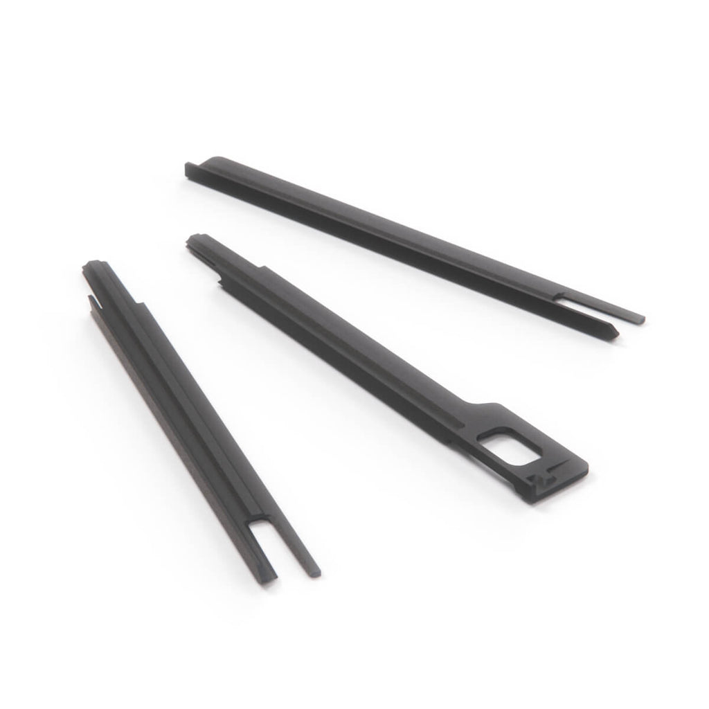 Mercedes-Benz R129 SL Facelift Door Panel Repair Kit Mounting Rail Black — view 5