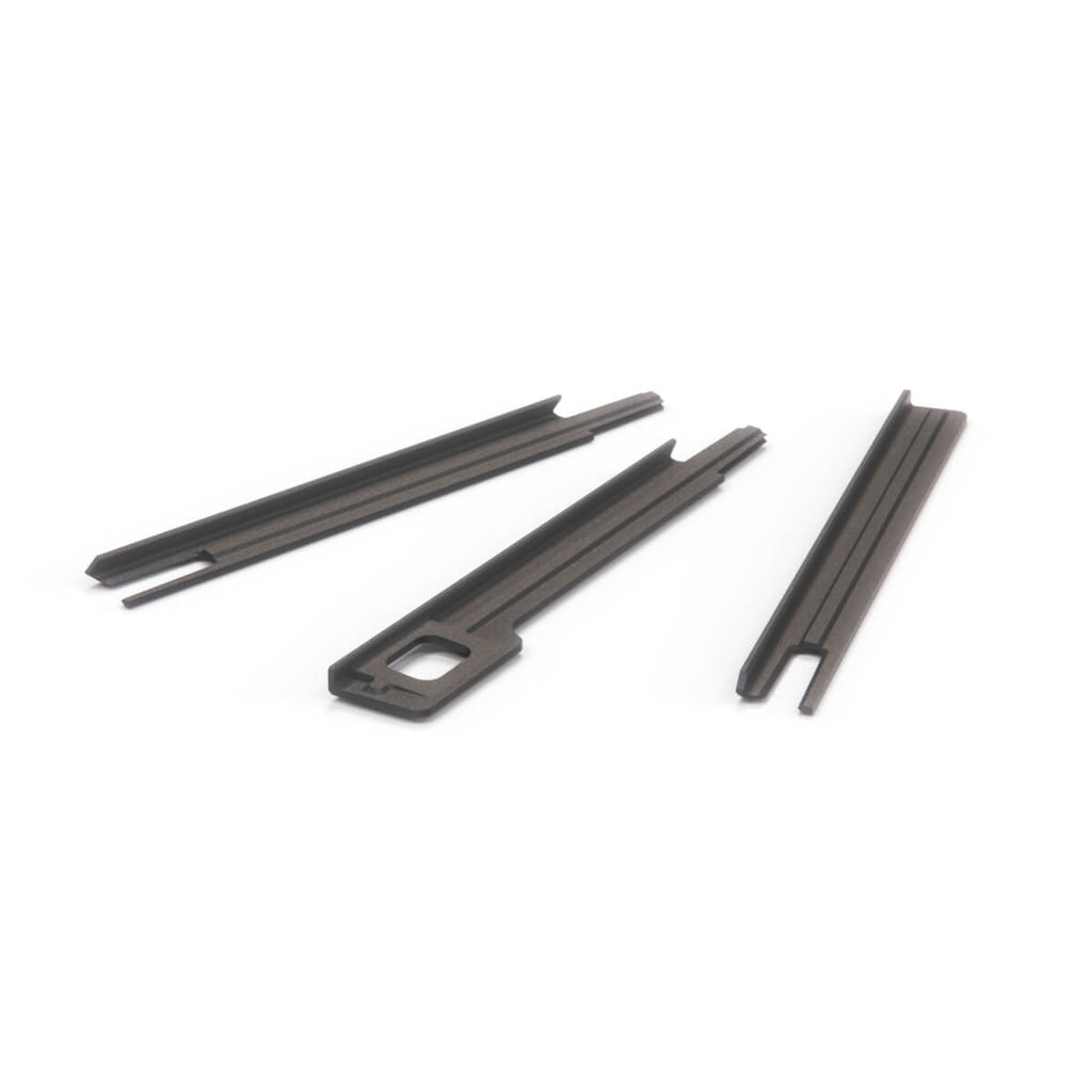 Mercedes-Benz R129 SL Facelift Door Panel Repair Kit Mounting Rail Black — view 6