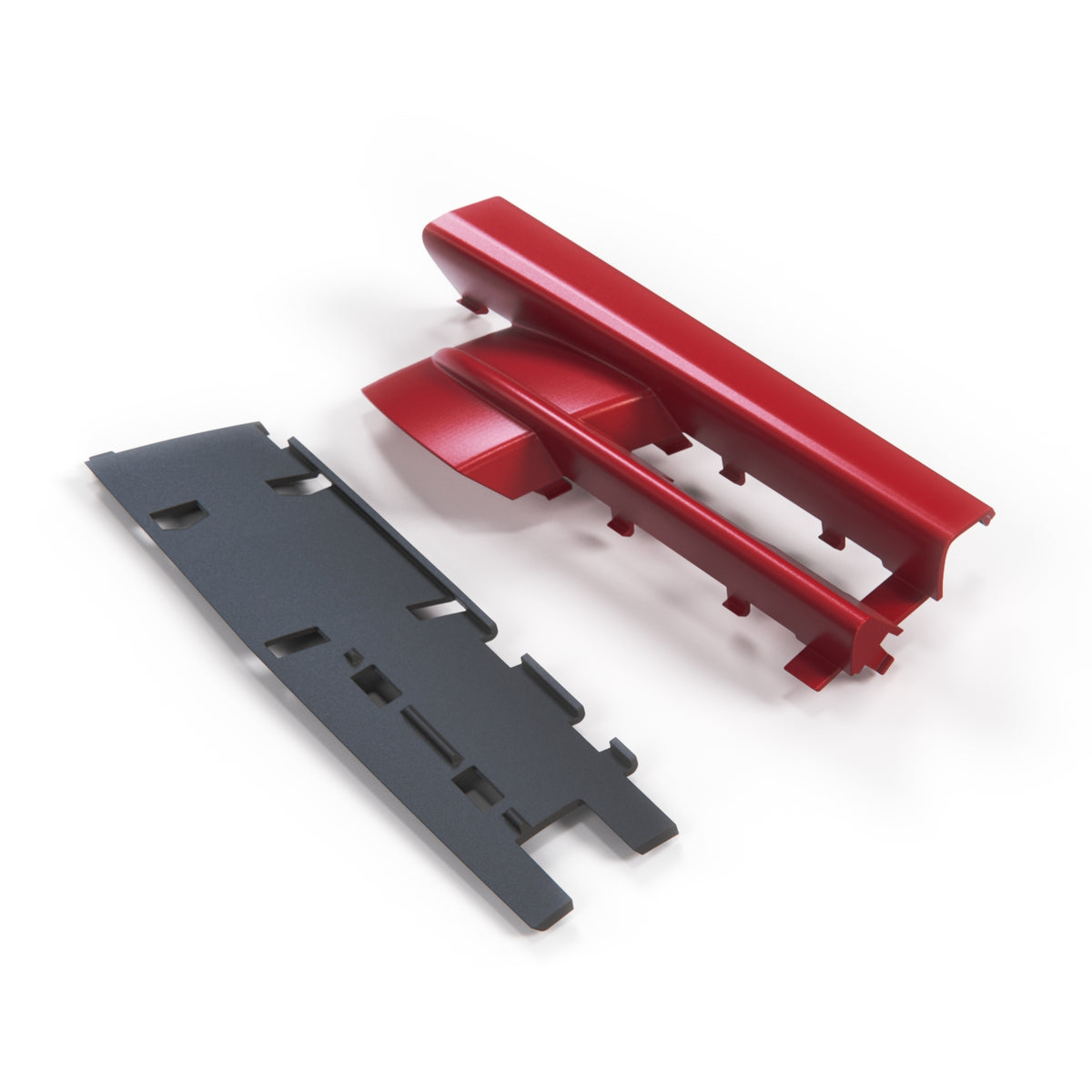 Mercedes-Benz R129 SL Facelift Front Bumper Tow Eye Cover A12988002059999 A1298800205 — Magmarot (Magma Red)