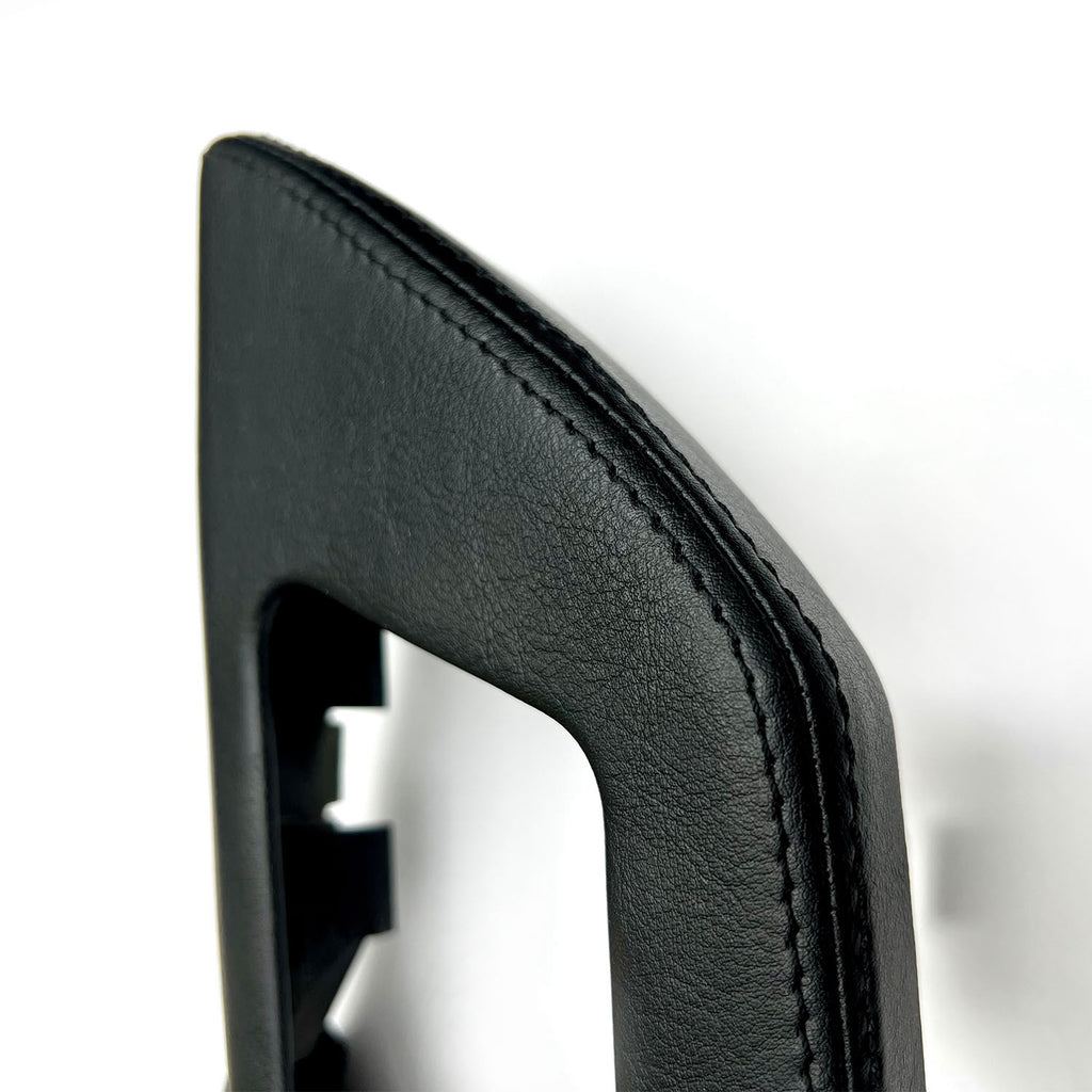 Mercedes-Benz R129 SL Interior Seat Belt Outlet Bracket Cover with Faux Leather Left or Right All Colours (A1299100739 / A1299100839) — view 3