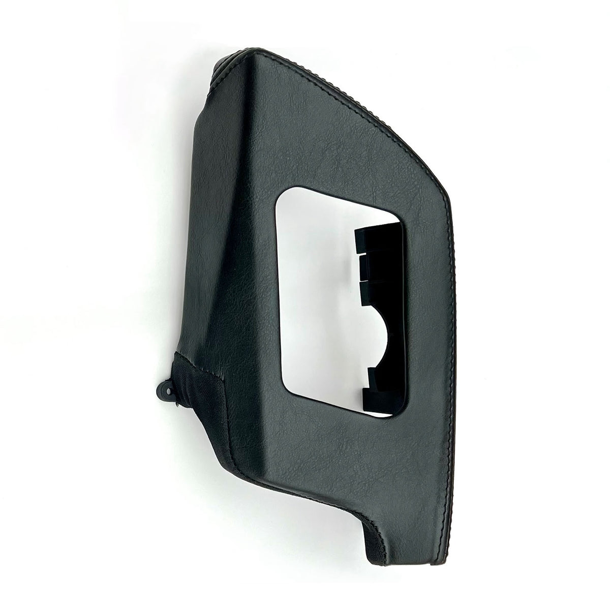 Mercedes-Benz R129 SL Interior Seat Belt Outlet Bracket Cover with Faux Leather Left or Right All Colours (A1299100739 / A1299100839) — view 4