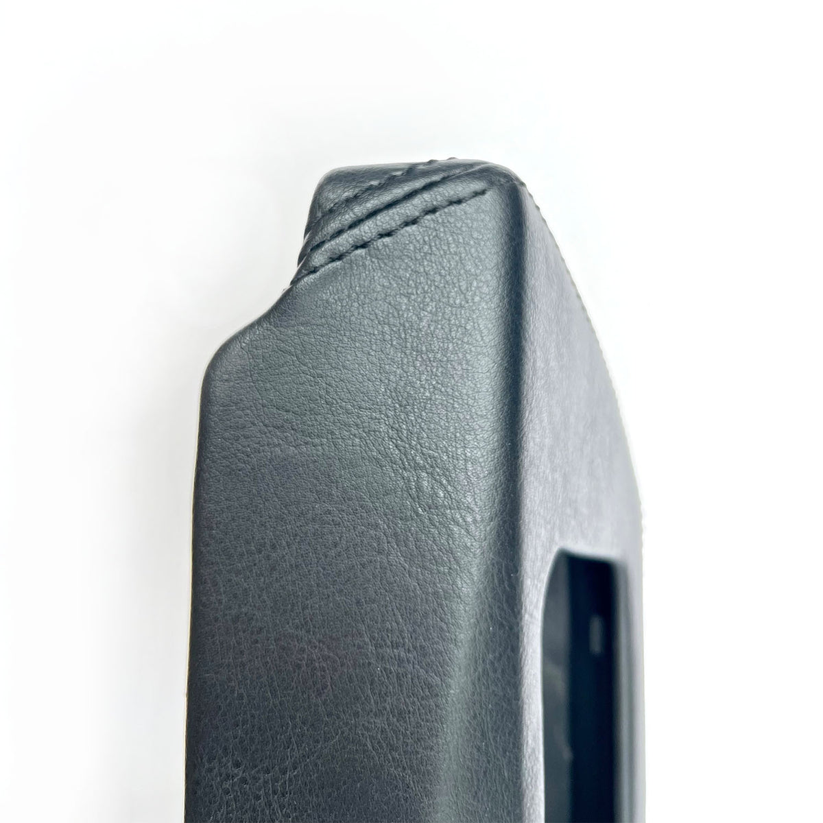 Mercedes-Benz R129 SL Interior Seat Belt Outlet Bracket Cover with Faux Leather Left or Right All Colours (A1299100739 / A1299100839) — view 5