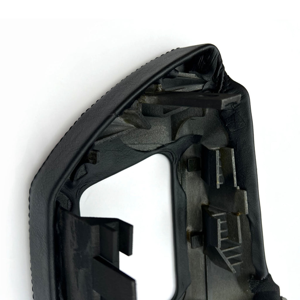 Mercedes-Benz R129 SL Interior Seat Belt Outlet Bracket Cover with Faux Leather Left or Right All Colours (A1299100739 / A1299100839) — view 6