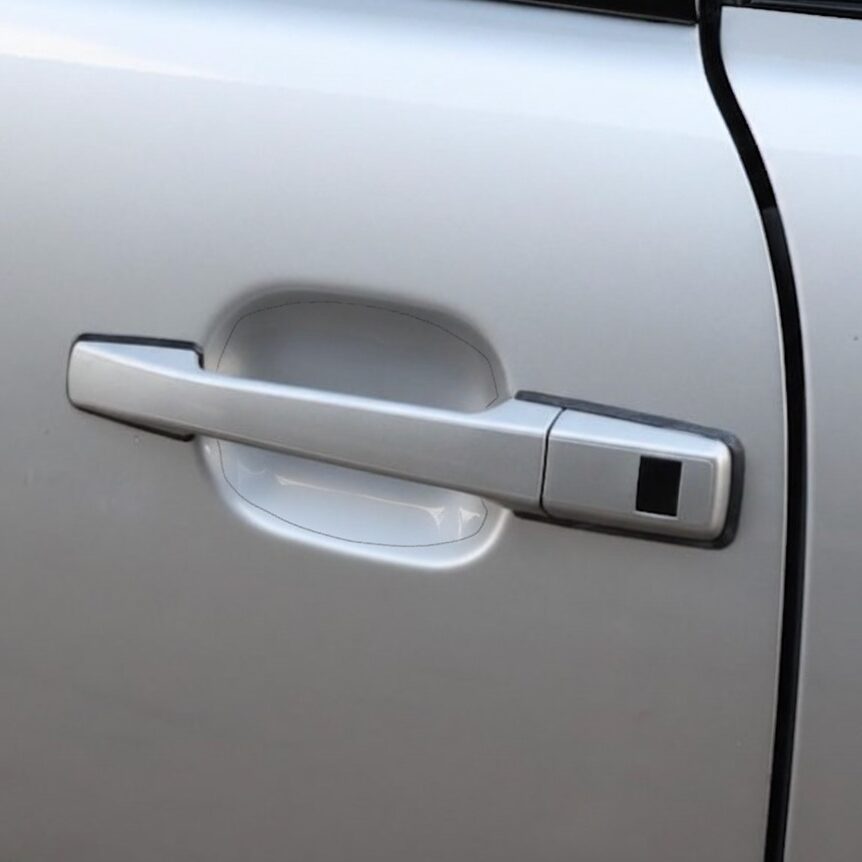 Mercedes-Benz R129 SL – PPF Paint Protection Film Precut – Door Handle Cup — view 3