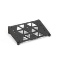 Mercedes-Benz R129 Trunk Lid License Plate Bracket Spacer Frame Black