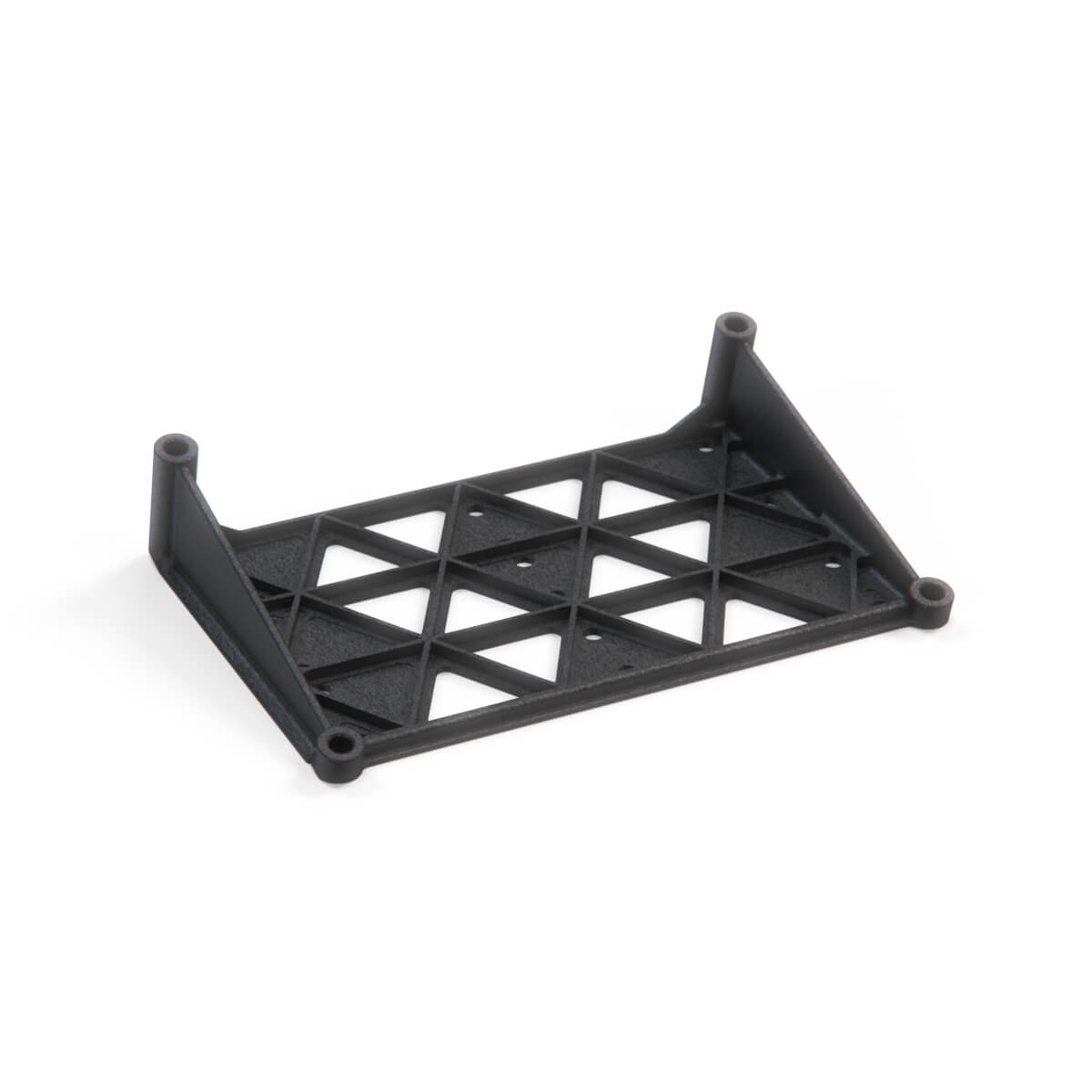 Mercedes-Benz R129 Trunk Lid License Plate Bracket Spacer Frame Black — view 7