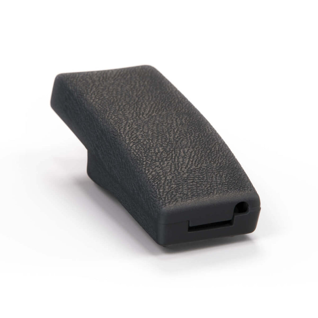 Mercedes-Benz R129 W202 REPA Seatbelt Bucket Housing Cover Black (A1298602369 A2028607669) — view 2