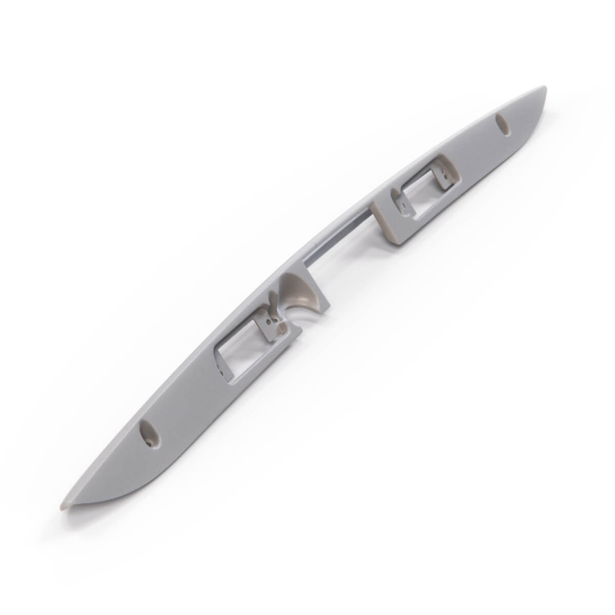Mercedes-Benz R170 Black Boot Tailgate Number Plate Trim Primed / Chrome (A1707500427) — view 4