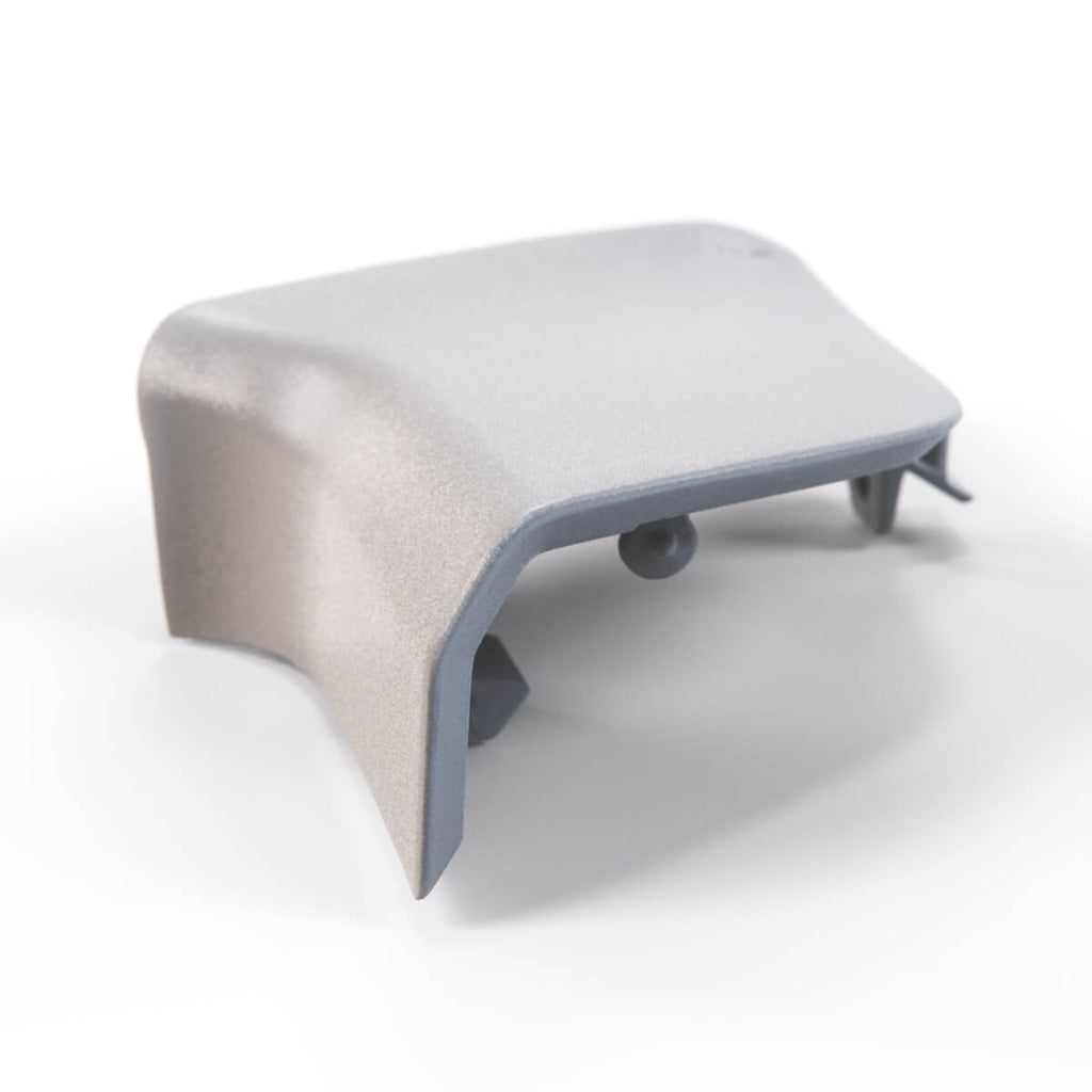 Mercedes-Benz R230 Front Tow Hook Cover Primed (A2308851323) — view 3