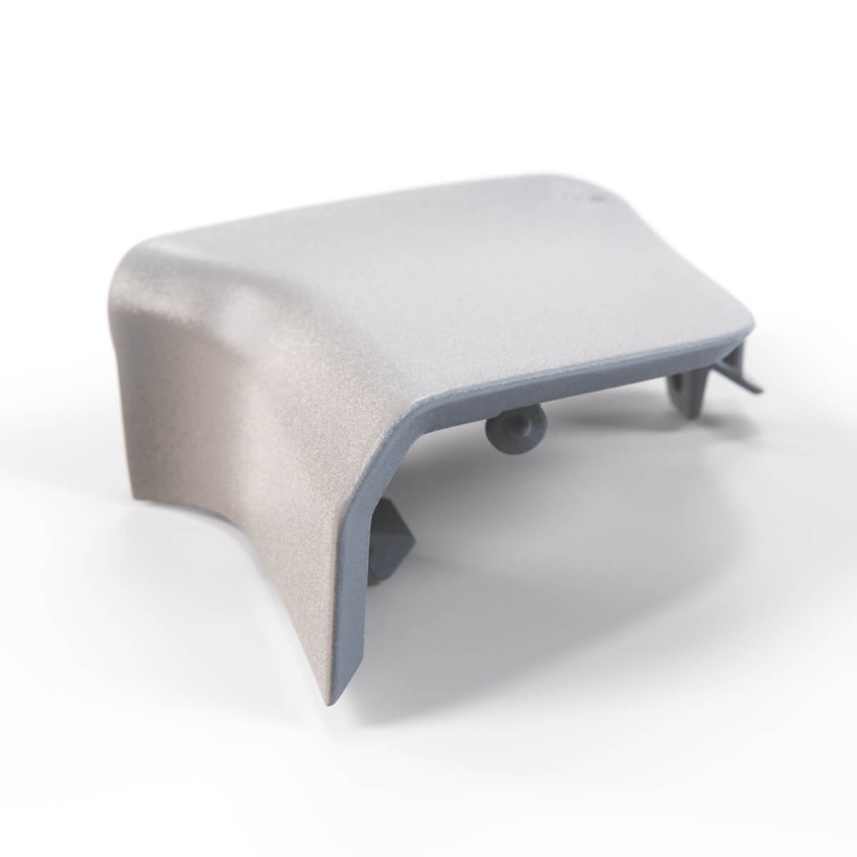 Mercedes-Benz R230 Front Tow Hook Cover Primed (A2308851323) — view 3