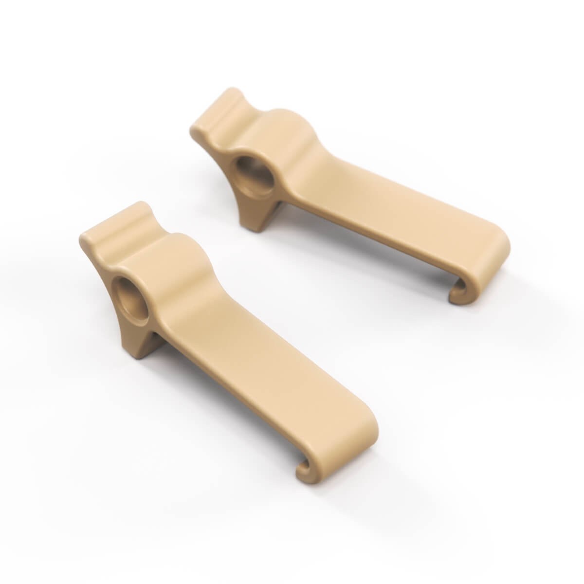 Mercedes-Benz S123 Estate Compartment Cover Roller Blind Hook Set of 2 All Colours (A1238600175) — view 12