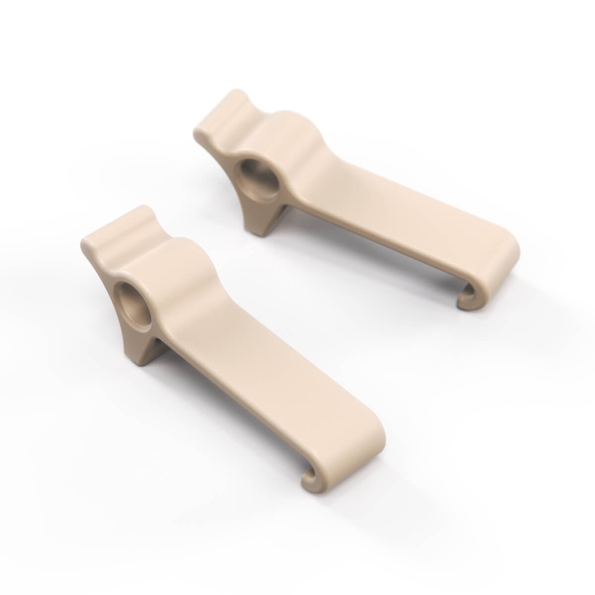 Mercedes-Benz S123 Estate Compartment Cover Roller Blind Hook Set of 2 All Colours (A1238600175) — view 9