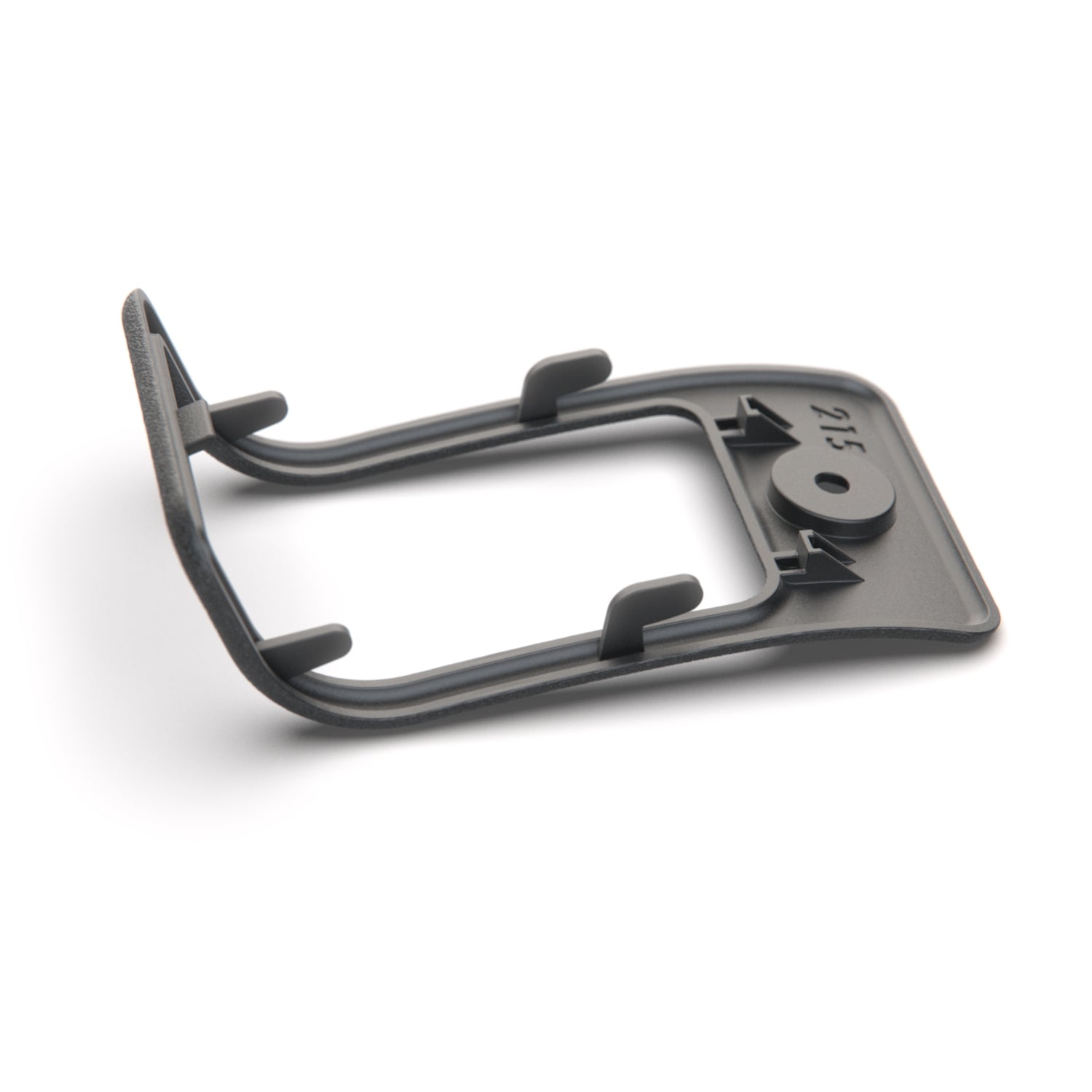 Mercedes S124 Door Lock Cover | Black Trim | A1247661991 — view 3
